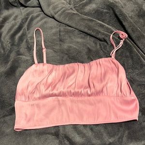 Pink Kendall and Kylie crop top